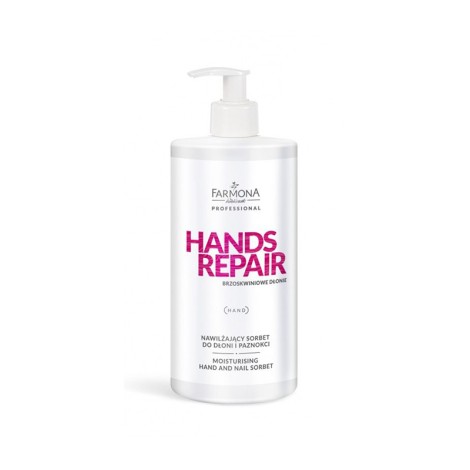 Farmona hands repair moisturizing hand sorbet 500ml — front view
