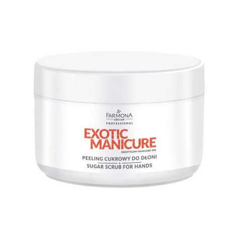 Farmona exotic manicure sugar hand peeling 300g — front view