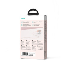 Kabelkabel für iPhone Multi-Color-Serie USB-A - Blitz 3A 1M ROSA