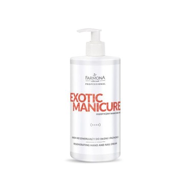 Farmona Exotic Manicure Creme Regenerador para Mãos e Unhas 500ml — vista frontal