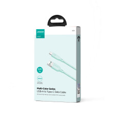 Kabeļu multi-krāsu sērija USB-a kabelis - USB-C 100W Fast Transfer 1m zaļš