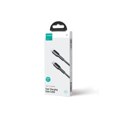Kabel tråd för iPhone flash-charge serie USB-C - Lightning 30W 1M svart