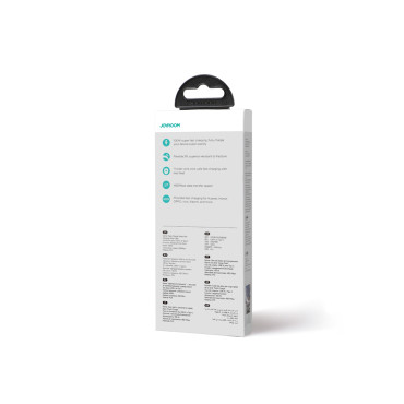 Filo per cavi per iPhone Serie Flash-Charge USB-C - Lightning 30W 1M nero