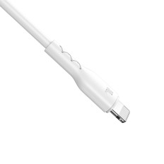 Kabel tråd för iPhone flash-charge serie USB-C - Lightning 30W 1M svart