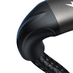 Serija svjetla kabela USB-A - USB-C Brzi prijenos 100W 1.2m Crna