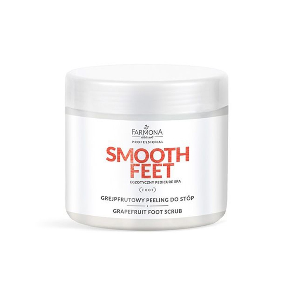 Farmona Smooth Feet grapefruit lábradír 500 g — elölnézet