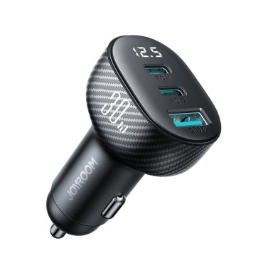 Car charger with 2x USB-C...
