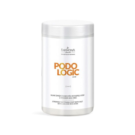Sal de baño podológico drenante y suavizante con ácidos AHA y BHA Farmona 1250 g — vista frontal