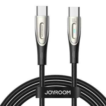 Kabeļu vads Star-Light sērijā USB-C - USB-C 100W 2m melns