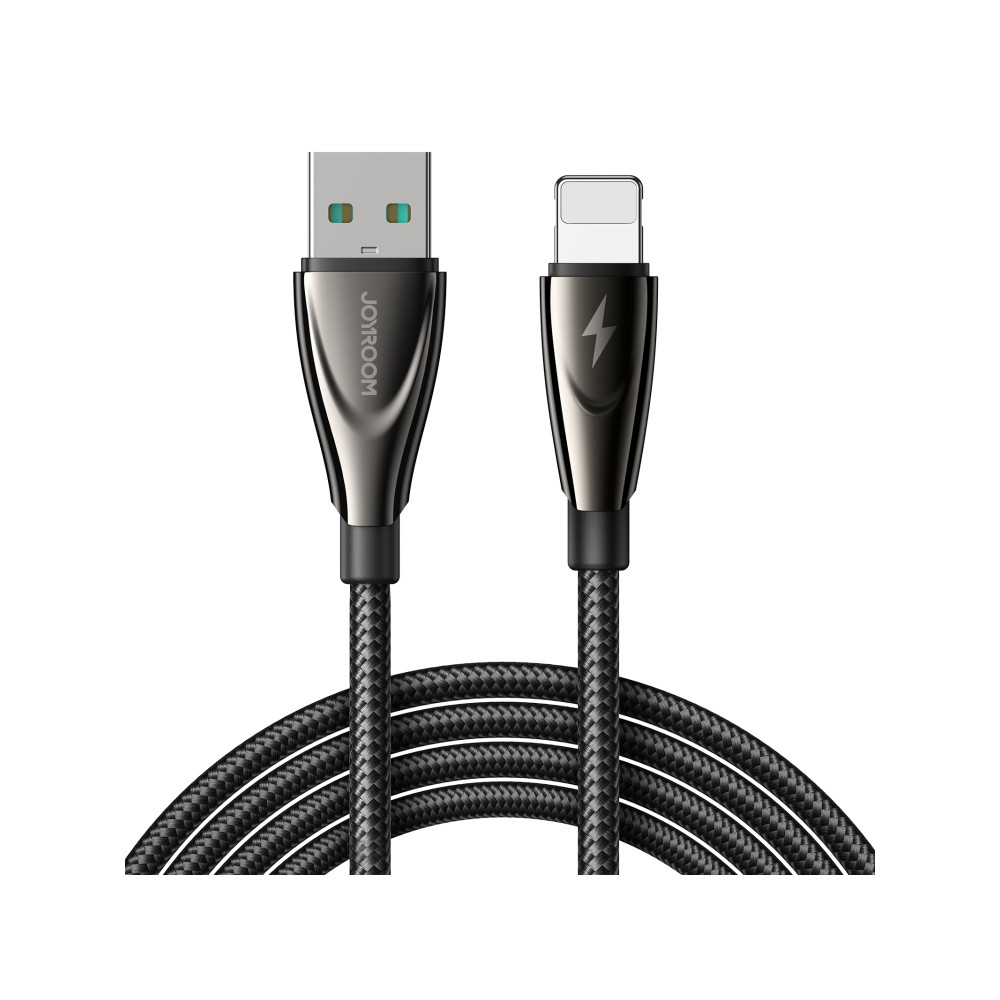 Cavo via cavo per iPhone Pioneer Series USB-A - Lightning 3A 1.2m Nero