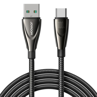 Kabelkabel i Pioneer-serien USB-A - USB-C 100W 1.2m svart