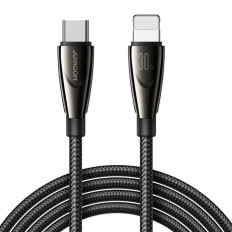 Kabelski kabel za iPhone Pioneer Series USB-C - Lightning 30W 1.2m Črna