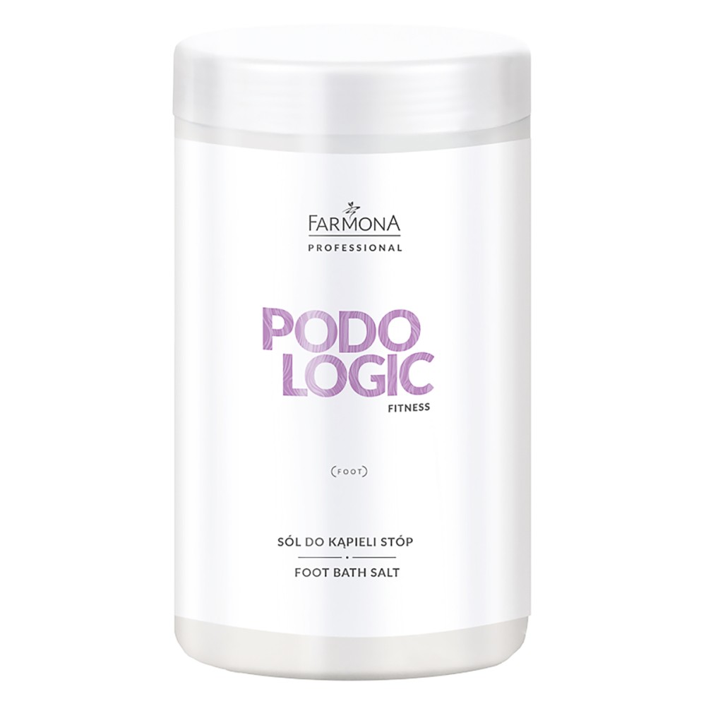 Farmona Podologic Fitness antibakteerinen jalkakylpysuola hopeaioneilla 1250 g — etuosa