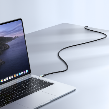 Kabeldraad in de sterrenlichterie USB-C - USB-C 100W 1.2m zwart