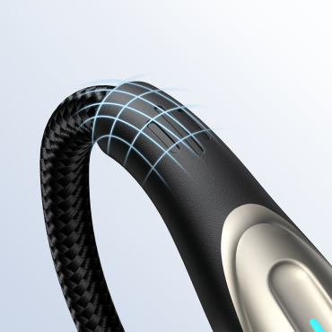 Kabelski kabel v Pioneer Series USB-A - USB-C 100W 1.2m Črna