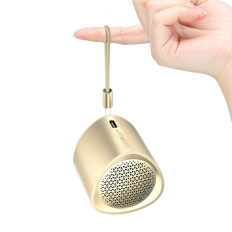 Mali mini brezžični zvočnik TWS Nimo Bluetooth 5.3 5W Zlato