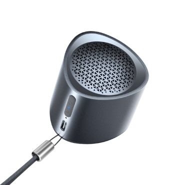 Mali mini brezžični zvočnik TWS Nimo Bluetooth 5.3 5W Black