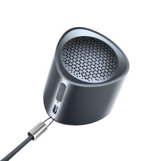 Malý mini bezdrôtový reproduktor TWS NIMO Bluetooth 5.3 5W čierna