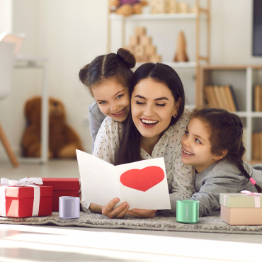 Liten mini trådlös högtalare TWS Nimo Bluetooth 5.3 5W grön