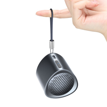 Mali mini brezžični zvočnik TWS Nimo Bluetooth 5.3 5W Black