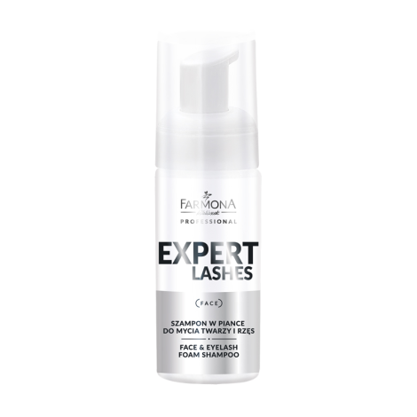 Farmona Expert Lashes penasti šampon za pranje obraza in trepalnic 100 ml — sprednji pogled