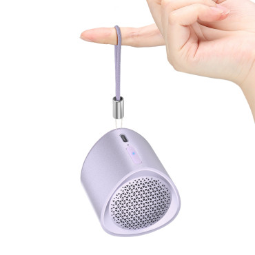Mazie mini bezvadu TWS NIMO Bluetooth 5.3 5W violeta