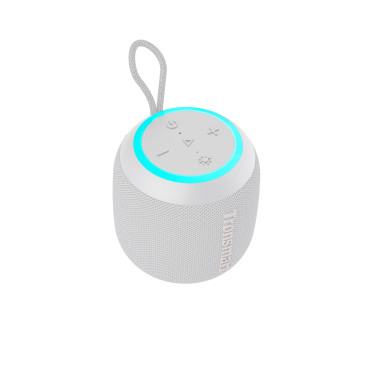 Alto-falante sem fio T7 Mini Bluetooth 5.3 IPX7 15W Cinza