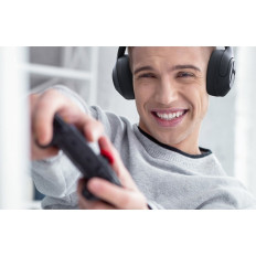 Øretelefon Haylou S35 ANC Black Headphones Black