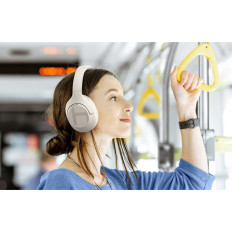 Øretelefon Haylou S35 ANC Black Headphones Black