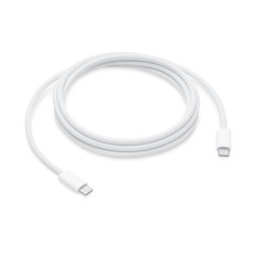 Original cable wire Apple USB-C 240W 5A 2m balts