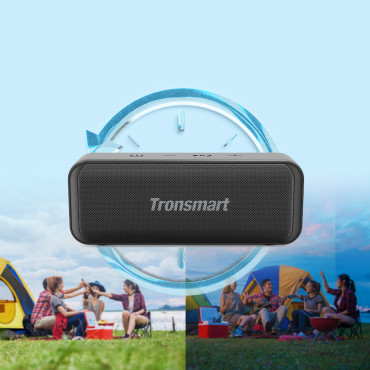 Brezžični zvočnik T2 MINI 2023 Bluetooth 5.0 10W Črna