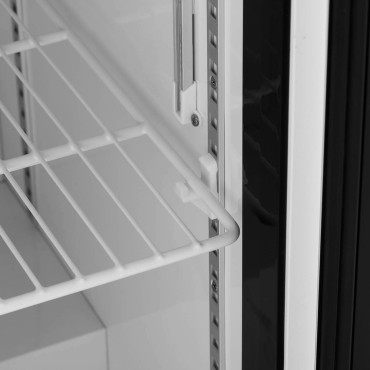 Glazed atvilktņu saldētava ar rāvējslēdzēju līdz -18 C 380 l