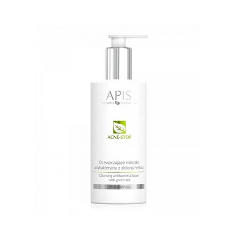 Apis acne-stop kotihoito, puhdistusmaito, 300 ml — etuosa
