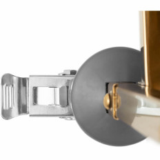 Garçom garçonete para servir 3 prateleiras 69 x 40 cm a 240 kg - dourado