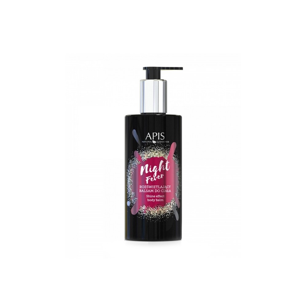 Apis Night Fever Αποκαλυπτική Ενυδατική Λοσιόν Σώματος 300 ml με Χρυσά Σωματίδια — προβολή από μπροστά