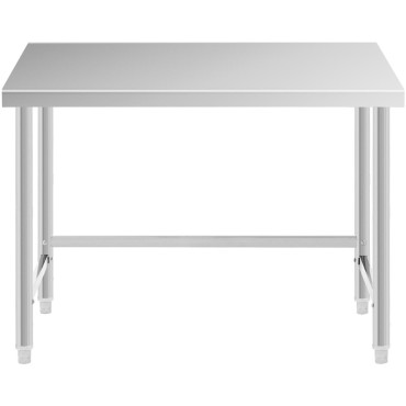 TABLE WORKTOP WORKTOP Central Steel 120 x 70 cm na 93 kg