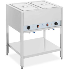 Bemar. Voedselverwarmer met vrijstaande basis 2 x GN 1/1 1265 W