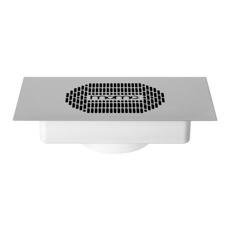 Momo S-41 ugrađeni usisivač prašine kromirani — pogled odozgo