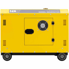Generador de generador agregado Diesel sobre ruedas 240/400 v 8500 W 10 KVA 30 L