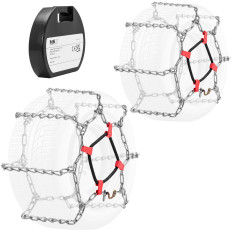 Snow chains for drive wheels for the QUADA tractor - 2 pcs.