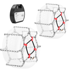 Cadenas de nieve para conducir las ruedas para la quada jardín tracter - 2 PCS.