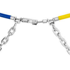 Cadenas de nieve para ruedas de coche 4x4 en 16662-1 - 2 PCS.