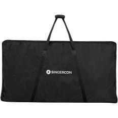 Stojalo za zaslon DJ Tabela z zložljivim pokrovom 146 x 73 x132 cm