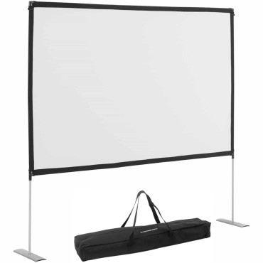 Floor projection screen 100...
