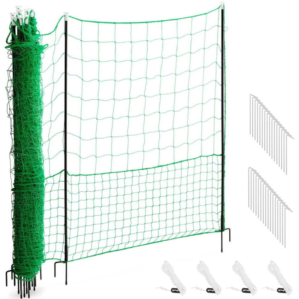 Grid Farm Zaščitna ograja za perutninske kokoši 1.25 x 25 m