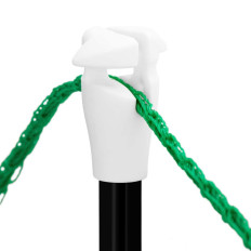 Gitterbrugsbeskyttelseshegn til fjerkræ høns 1,25 x 25 m