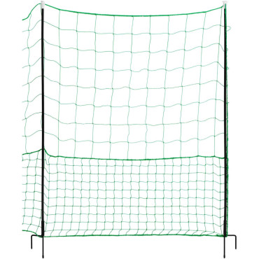 Grid Farm Schutzzaun für Geflügel Hühner 1,25 x 25 m