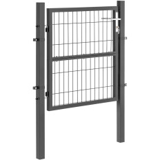 Gate Garden Garden Garden with Steel 106 x 100 cm