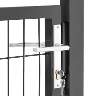 GATE TUIN TUIN TUIN MET STAAL 106 x 100 cm