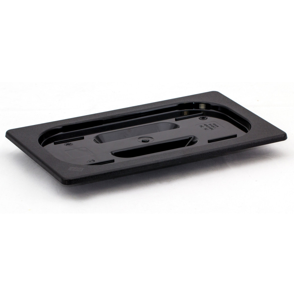 Gn Tampa de policarbonato preto GN 1/4 - Hendi 862940